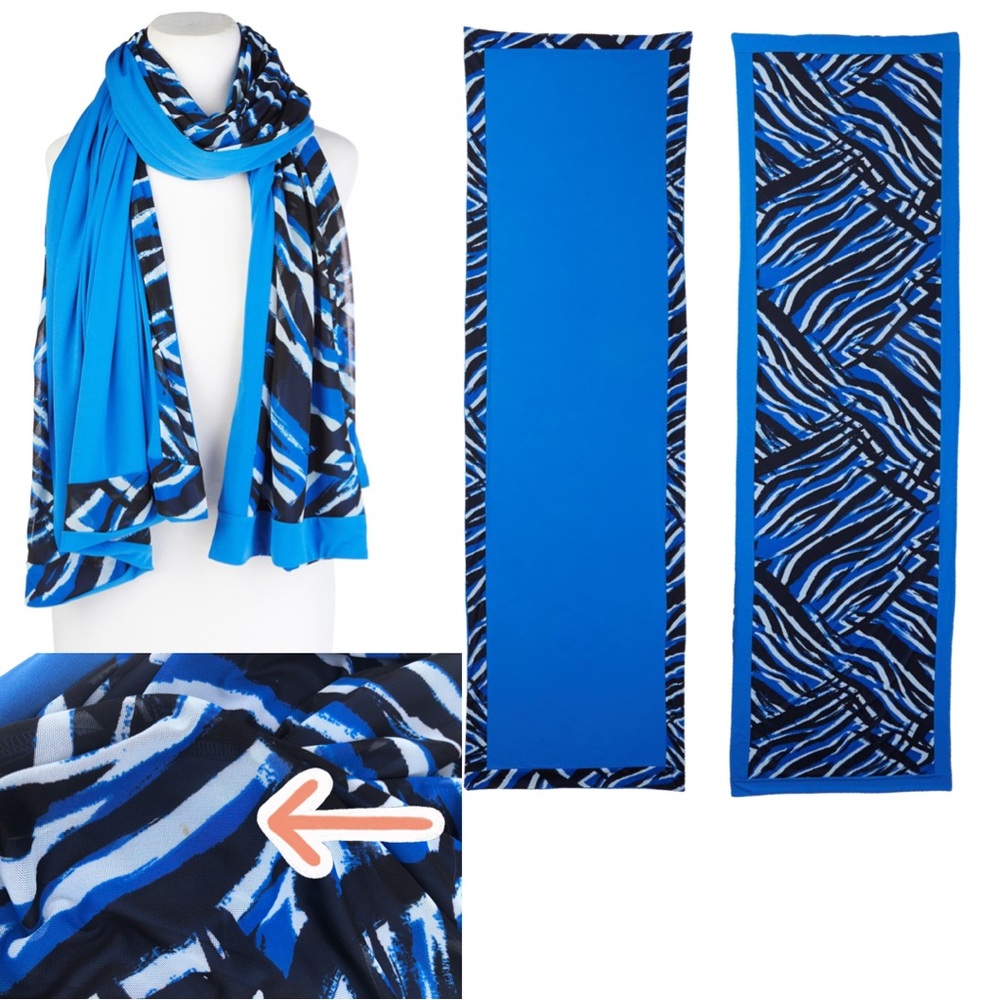 🆕 Iman X-LONG reversible all seasons Scarf 75